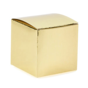Χάρτινο Κουτάκι Χρυσό (6x6cm) ΡΤ113-1, nv-25-013-1131