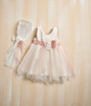 Βαπτιστικό φορεματάκι για κορίτσι Φ-422, Lollipop, bls-19-f-422