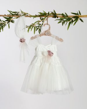 Βαπτιστικό Φορεματάκι για Κορίτσι Φ-2423, Lollipop, bls-24-F-2423