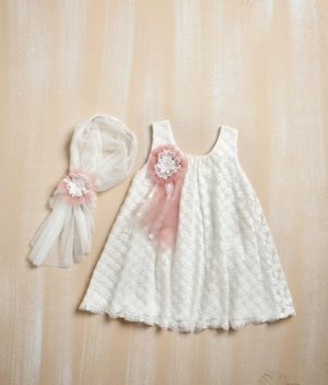 Βαπτιστικό φορεματάκι για κορίτσι Φ-415, Lollipop, bls-19-f-415