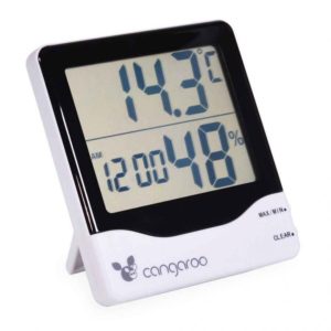 Cangaroo Ψηφιακό Θερμόμετρο-Υγρόμετρο-Ρολόι 3 σε 1 3800146260460, moni-103548
