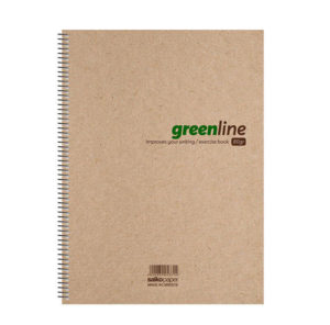 Τετράδιο Σπιράλ Α4 Salko Paper Greenline 5Θ.125Φ #5340