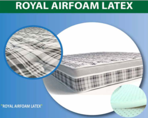 Achaia Strom Royal Airfoam Latex διπλό 150x200x30cm ανατομικό-ορθοπεδικό δύο πλευρών με Air Foam και Ergo Latex