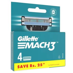 Gillette Aνταλλακτικά Mach3 4 Τεμαχίων