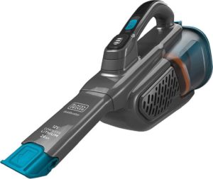 Black & Decker BHHV320J handheld vacuum Blue, Titanium 12V Bagless