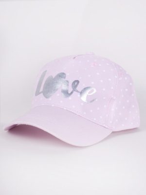 Καπέλο τζόκεϊ ροζ για κορίτσι Yo-club CZD-0635G