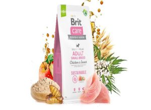 BRIT CARE Sustainable Adult Small CHICKEN & INSECT 1kg