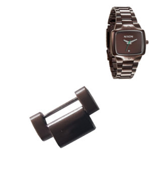 2 NIXON SMALL PLAYER EXTRA LINK SS BROWN