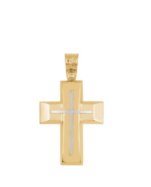Βαπτιστικός Σταυρός STA443 Χρυσό Κ14
