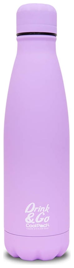 Coolpack Μπουκάλι Θερμός Από Ανοξείδωτο Ατσάλι Drink Ang Go Pastel Purple 500ml Z04648