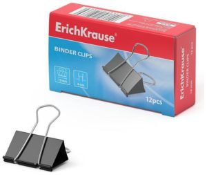 ErichKrause Μεταλλικά Κλιπς 12τεμ 19 mm EK25086