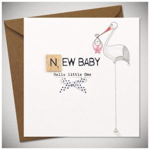 Gnf Ευχετήρια Κάρτα Γέννησης Κορίτσι SN137