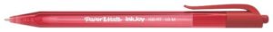 Papermate InkJoy 100 RT Red 1.0mm Clip-on retractable ballpoint pen Medium