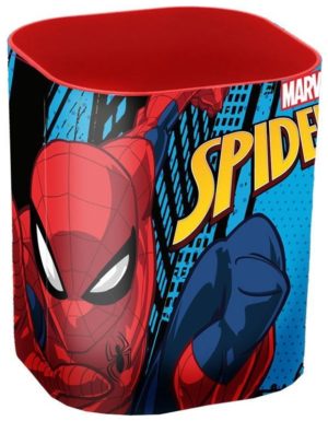 Διακάκης Μολυβοθήκη Spiderman Πλαστική 8x8x9,5cm 508044