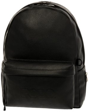 Polo Gecko Σχολική Τσάντα Πλάτης Γυμνασίου-Λυκείου σε Μαύρο χρώμα 9-02-041-2000 (2022)