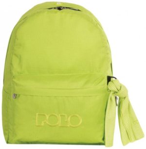 Polo Σχολική τσάντα Classic Μονή Λαχανί Ανοιχτό 9-01-135-86 (2017)