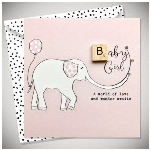 Gnf Ευχετήρια Κάρτα Baby Girl SN188