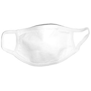 Μάσκα Πολλαπλών Χρήσεων Βαμβακερή 1 τεμάχιο Λευκή L-95-10