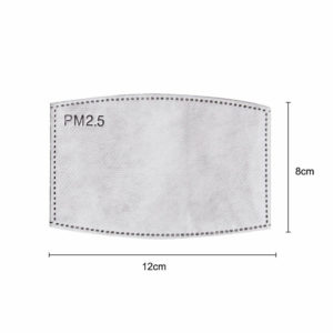 Φίλτρο ενεργού άνθρακα PM2.5 Σωματιδίων για Μάσκες Προστασίας UZ, 1Τμχ. 2052019