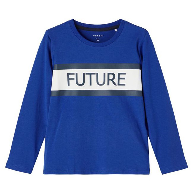 Μπλούζα παιδική Future blue Name It 2-3 ετών (92-98εκ.)