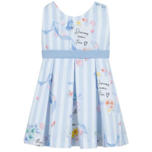 Παιδικό Φόρεμα Lapin House Light Blue Bow
