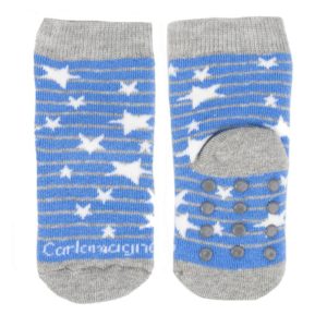 Καλτσάκια Carlomagno Αντιολισθητικά Stars Blue 6-12 μηνών (68-80 εκ.)