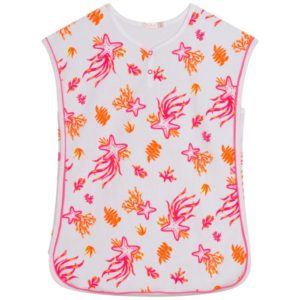 Φόρεμα πετσέτα πόντσο παραλίας Billieblush Neon Pink 11-12 ετών (146-152εκ.)