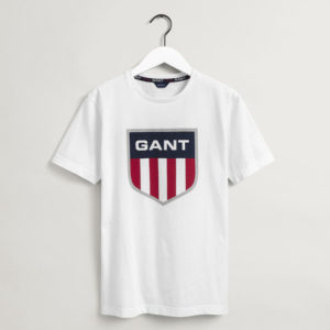 T-shirt παιδικό Gant Archive Shield Big White 15-16 ετών (170-176εκ.)