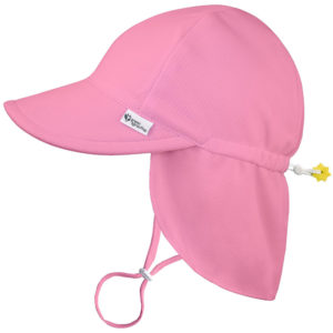 Καπέλο Green Sprouts UPF 50+ eco flap breathable Light Pink