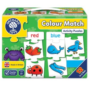 Puzzle Jigsaw Orchard Toys Colour Match