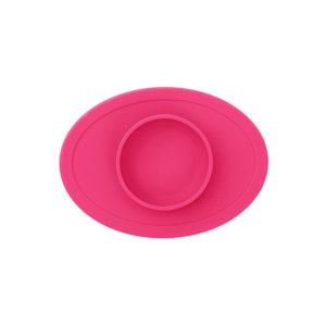 Δίσκος και πιάτο σε ένα Tiny Bowl Pink Ezpz