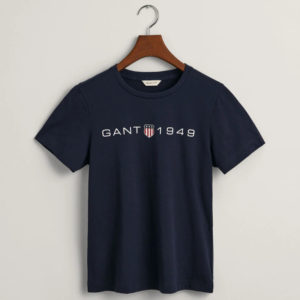 T-Shirt γυναικείο GANT Archive Shield Print Blue XL