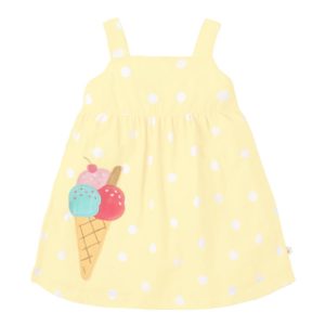 Φόρεμα Ice cream Frugi οργανικό βαμβάκι 12-18 μηνών (80-86εκ.)