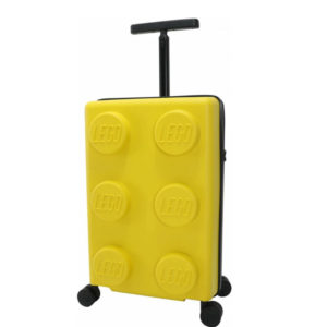 Βαλίτσα καμπίνας-τρόλεϊ LEGO® BRICK 2X3 S Yellow