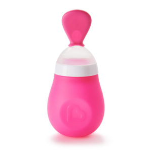 Κουτάλι Squeeze pink Munchkin