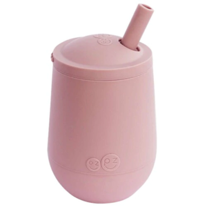 Εκπαιδευτικό ποτήρι Mini Cup + καλαμάκι Pink Ezpz