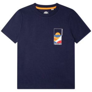 Παιδικό t-shirt Timberland Blue Nature Needs Heroes 9-10 ετών (134-140εκ.)