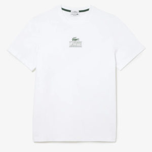 Lacoste T-Shirt Λευκό Regular Fit Unisex L