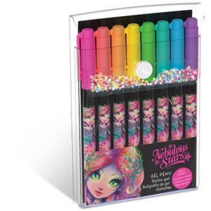 Στιλό Stars Gel Pen Neon Colours 8 Pack Nebulous