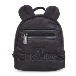 Παιδικό Σακίδιο Πλάτης Childhome MY FIRST BAG Puffered Black