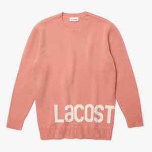 Μπλούζα γυναικεία πλεκτή Lacoste “Lettered” T38