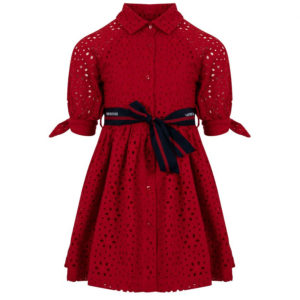 Παιδικό Φόρεμα Lapin Red Κιπούρ 7-8 ετών (122-128εκ.)