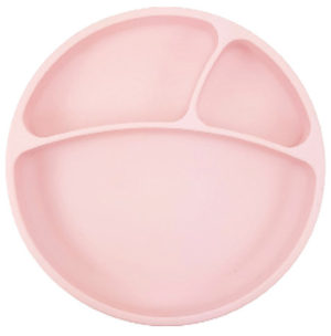 Πιάτο με διαχωριστικά MinikOiOi Portions Pink