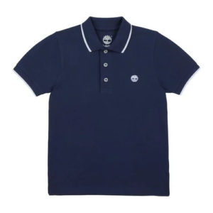 Παιδικό μπλουζάκι Polo Timberland Navy Blue 7-8 ετών (122-128εκ.)