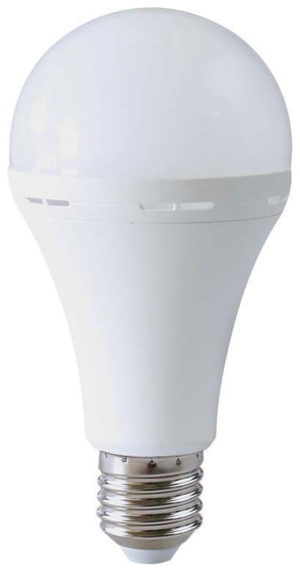 V-TAC Λάμπα LED E27 A80 15W 230V 200° 1200lm με Ενσωματωμένη Μπαταρία Έκτακτης Ανάγκης Φυσικό Λευκό 7795