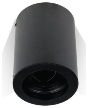 V-TAC Φωτιστικό -Βαση Εξωτερικό Στρογγυλό για Σποτ GU10 Μαύρο