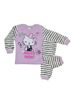 Παιδική Πιτζάμα Hello Kitty Για Κορίτσι D1272 - ΛΙΛΑ