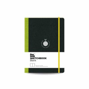 FLEXBOOK Σημειωματάριο Flex Global Sketchbook 15,5x21,5εκ. Λαχανί (21.00029)