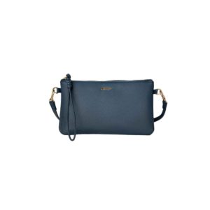 Γυναικεία δερμάτινη τσάντα LAVOR Μπλε 5999