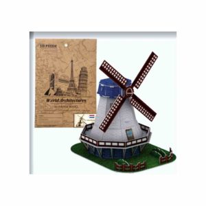 3D Puzzle ANELIXI Holland Windmill (6+) 2801A-I